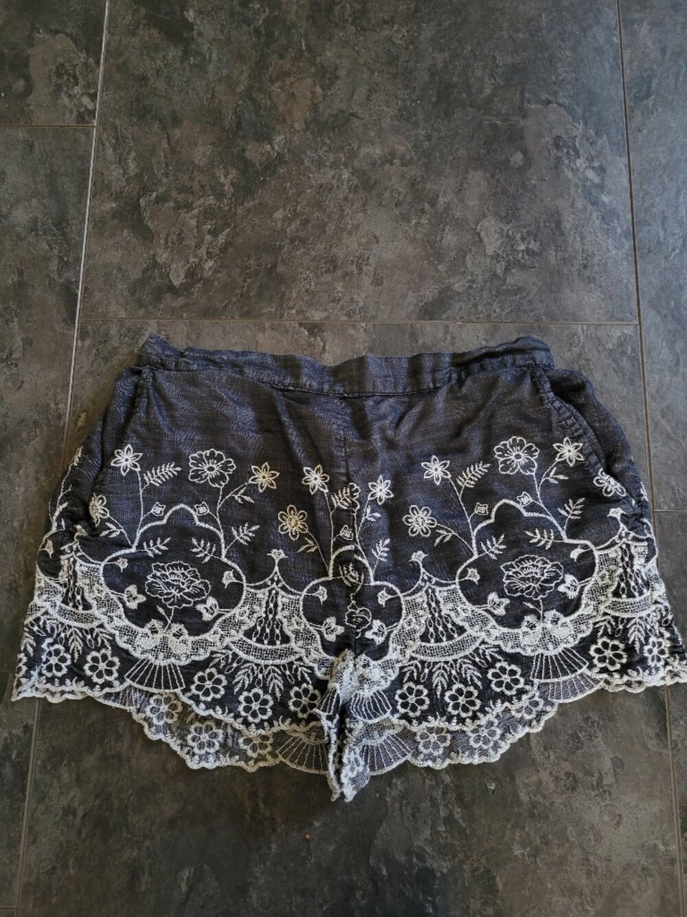 Forever 21 Lacy Embroidery Shorts